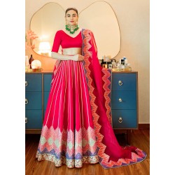Imperial Red Marsh Lehenga Choli