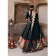 Black Marsh Zigzag Embroidered Lehenga Black Marsh Zigzag Embroidered Lehenga