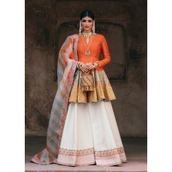 Crayola Orange Marsh Peplum