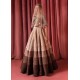 Seashell Marsh Quilted Lehenga Choli