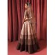 Seashell Marsh Quilted Lehenga Choli