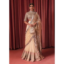 Light Apricot Marsh Lehenga Choli