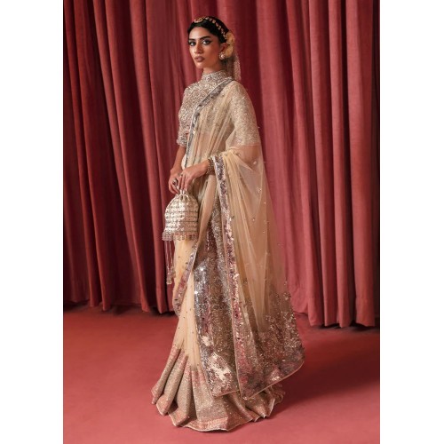 Light Apricot Marsh Lehenga Choli