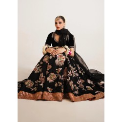 Black Marsh Lehenga and Choli