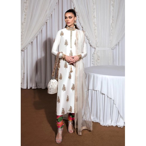 Splashed White Marsh Party Wear Splashed White Marsh Party Wear