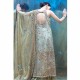 Sea Foam Snowflake Lehenga