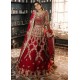 Firebrick Snowflake Lehenga Choli Firebrick Snowflake Lehenga Choli