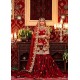 Cornell Red Snowflake Gharara Cornell Red Snowflake Gharara
