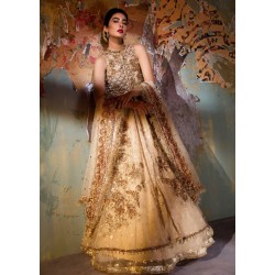 Apricot Snowflake Gown