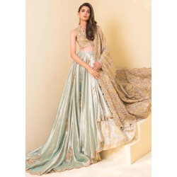 Champagne Snowflake Lehenga Choli