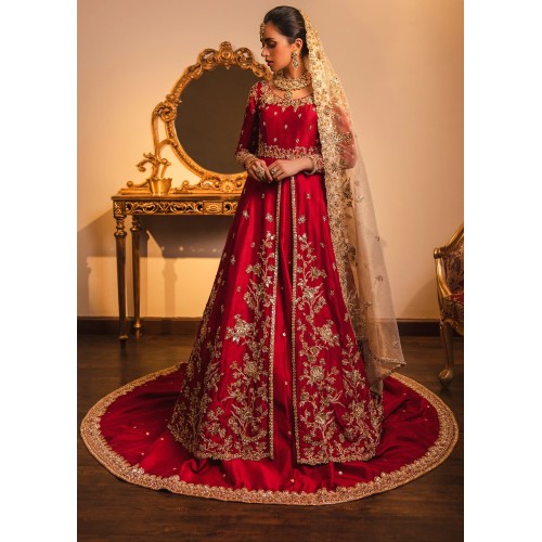 Cardinal Red Snowflake Pishwas Cardinal Red Snowflake Pishwas