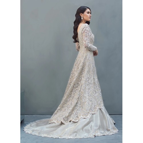 Timberwolf Snowflake Lehenga and Jacket Timberwolf Snowflake Lehenga and Jacket