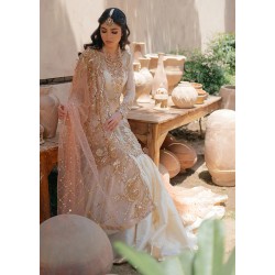 Off White Snowflake Gharara
