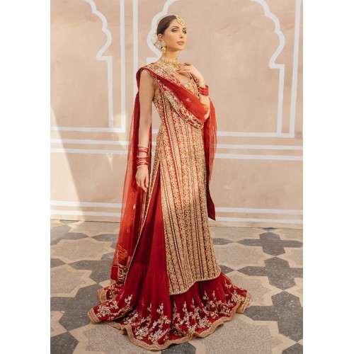 Dark Red Snowflake Lehenga Dark Red Snowflake Lehenga