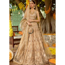 Desert Sand Snowflake Lehenga Choli