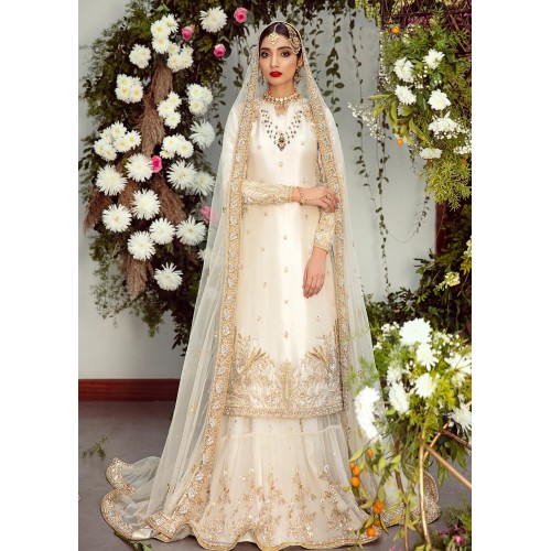 Cosmic Latte Snowflake Gharara
