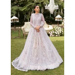 Lavender Blush Snowflake Lehenga