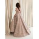 Ice Pink Snowflake Lehenga Ice Pink Snowflake Lehenga