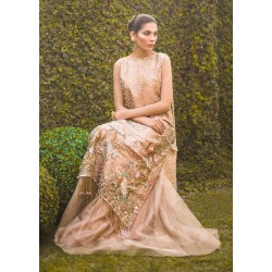 Apricot Snowflake Sharara