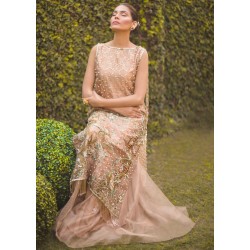 Apricot Snowflake Sharara
