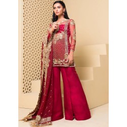 Crimson Glory Snowflake Trousers Suit