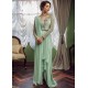 Cambridge Blue Snowflake Saree Cambridge Blue Snowflake Saree