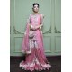 Amaranth Pink Snowflake Gharara