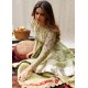 Olivine Snowflake Peplum and Sharara Olivine Snowflake Peplum and Sharara