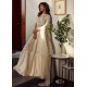 Light Ivory Snowflake Peplum and Sharara Light Ivory Snowflake Peplum and Sharara