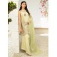 Pale Spring Bud Snowflake Party Wear