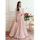 Powder Pink Snowflake Pishwas