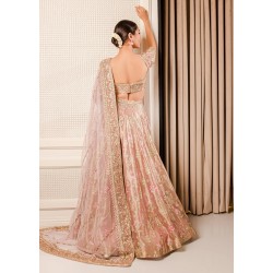 Baby Pink Snowflake Lehenga Baby Pink Snowflake Lehenga