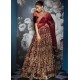 Antique Ruby Magnolia Choli Lehenga Antique Ruby Magnolia Choli Lehenga