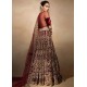 Antique Ruby Magnolia Choli Lehenga Antique Ruby Magnolia Choli Lehenga