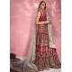 Carmine Magnolia Choli Lehenga Carmine Magnolia Choli Lehenga