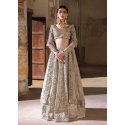Silver Crayola Magnolia Choli Lehenga