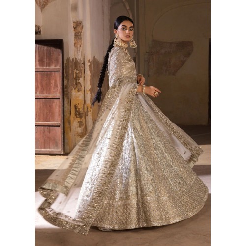 Silver Crayola Magnolia Choli Lehenga