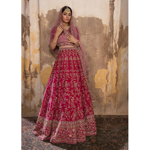 Hibiscus Magnolia Choli Lehenga Hibiscus Magnolia Choli Lehenga