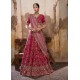Hibiscus Magnolia Choli Lehenga Hibiscus Magnolia Choli Lehenga