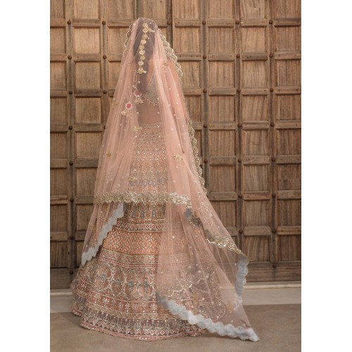 Peach Magnolia Lehenga Peach Magnolia Lehenga