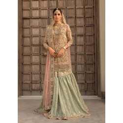 Laurel Green Magnolia Gharara