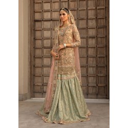 Laurel Green Magnolia Gharara Laurel Green Magnolia Gharara