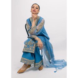 NCS Blue Magnolia Trousers Suit