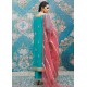 Dark Turquoise Magnolia Trousers Suit Dark Turquoise Magnolia Trousers Suit
