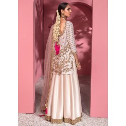 Ivory Pink Magnolia Lehenga Ivory Pink Magnolia Lehenga