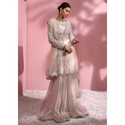 Off White Magnolia Peplum