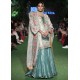 Verdigris Magnolia Lehenga