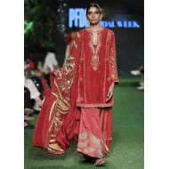 Indian Red Magnolia Occasion Outfit