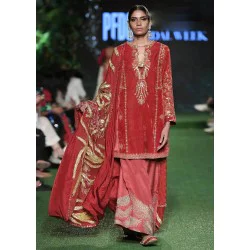 Indian Red Magnolia Occasion Outfit