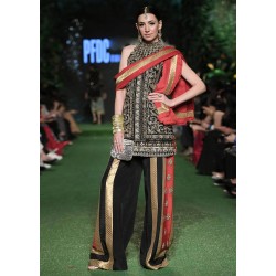 Black Magnolia Trousers Suit